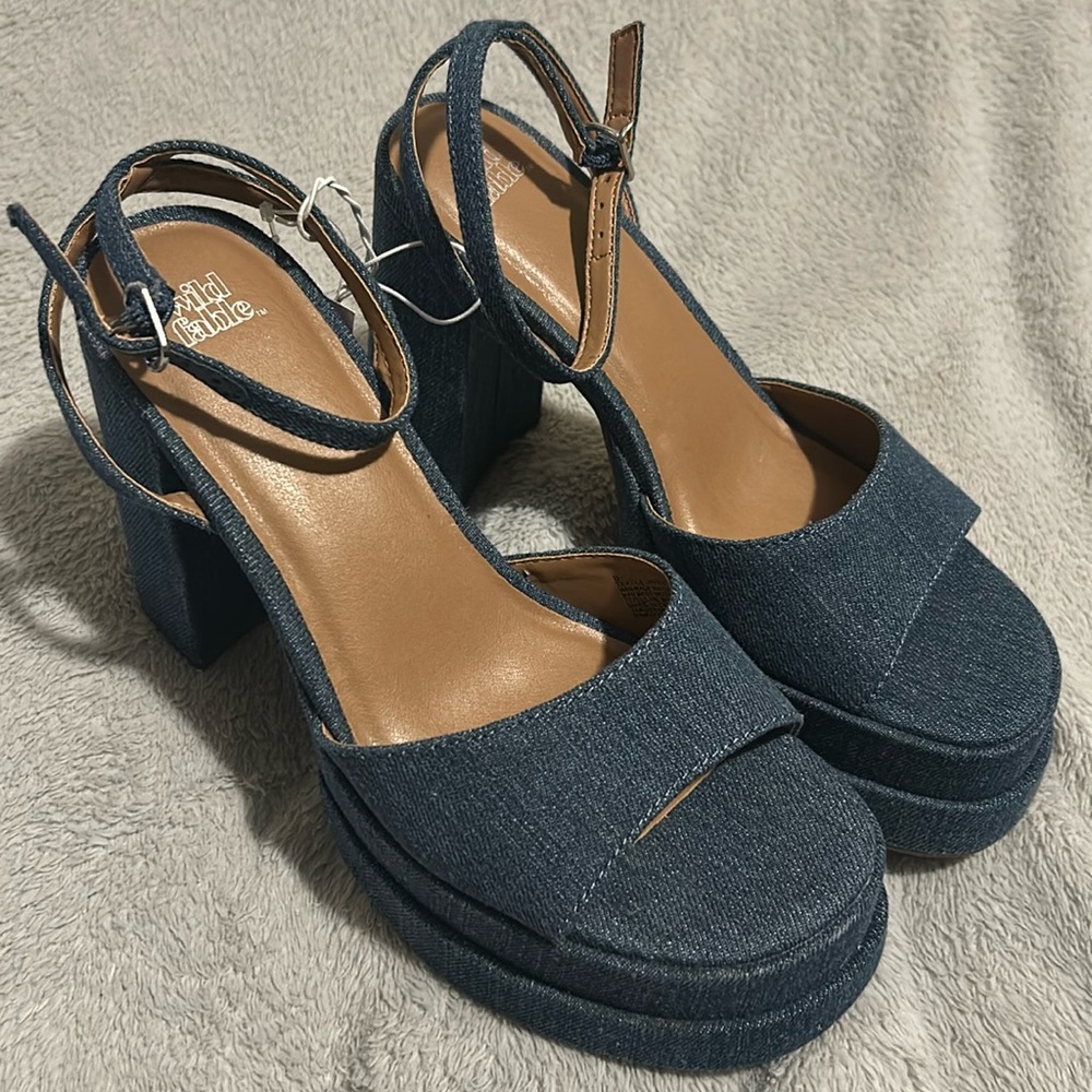 Denim Wild Fable Platforms
